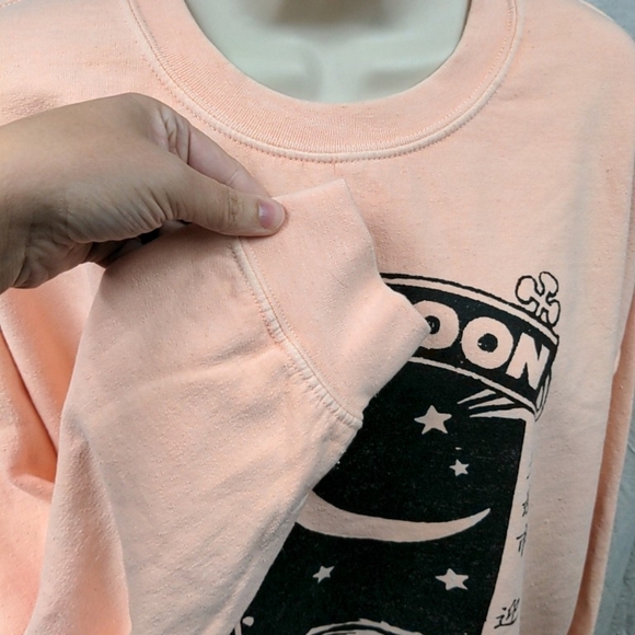 Nasty Gal Soft Fleece Sweatshirt Sz M - Picture 3 of 10